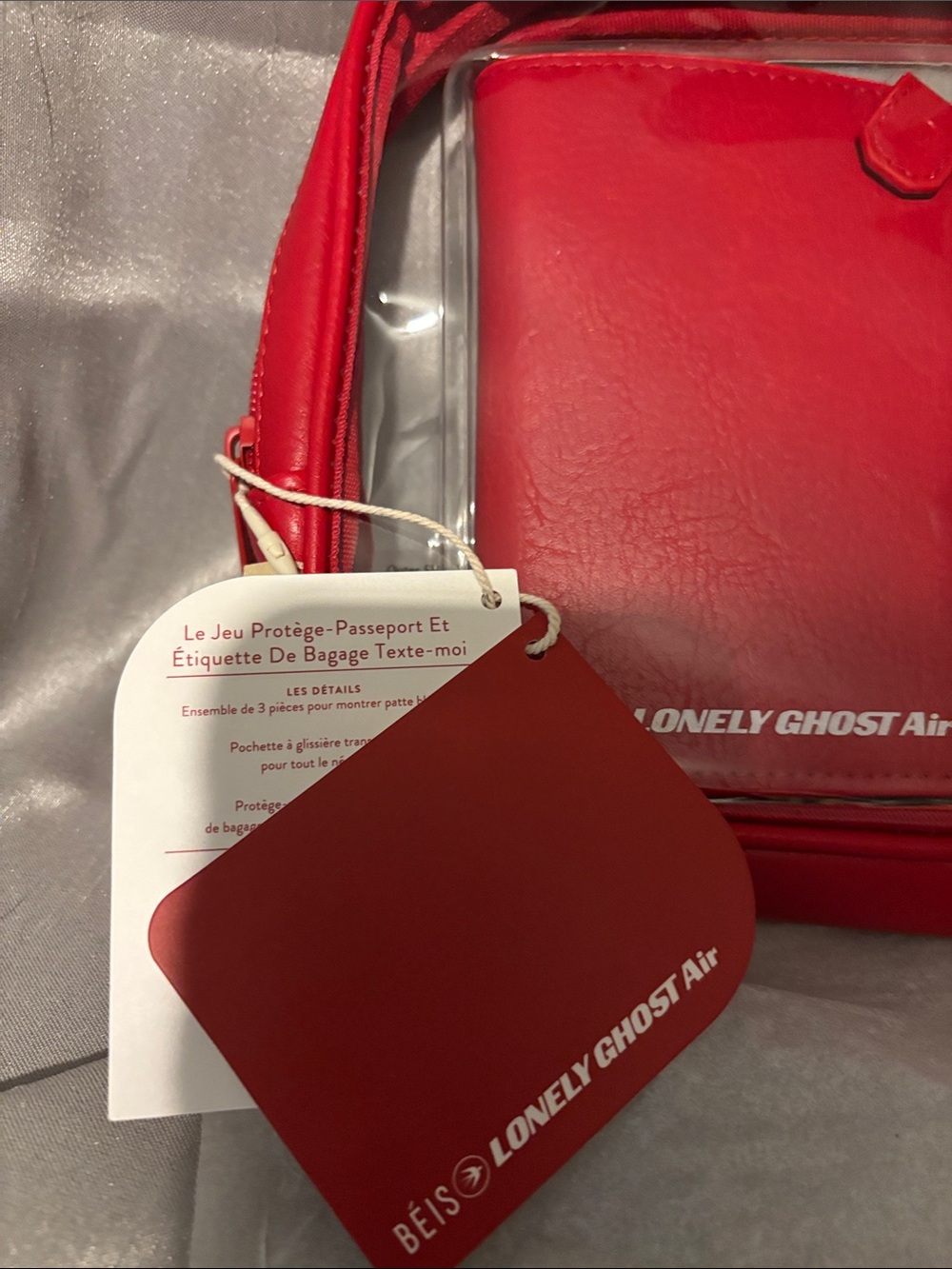 Beis x Lonely Ghost paper cover and luggage tag set - Picture 4 of 9